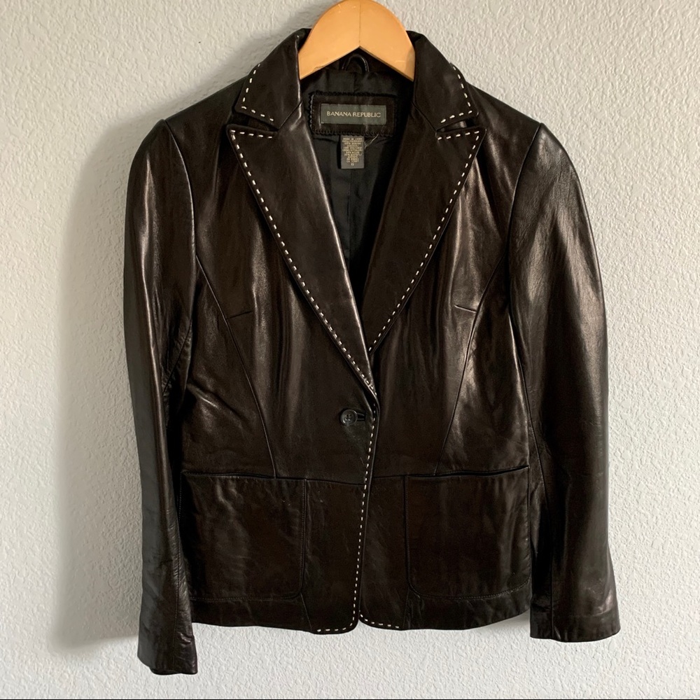 Banana Republic Leather Jacket